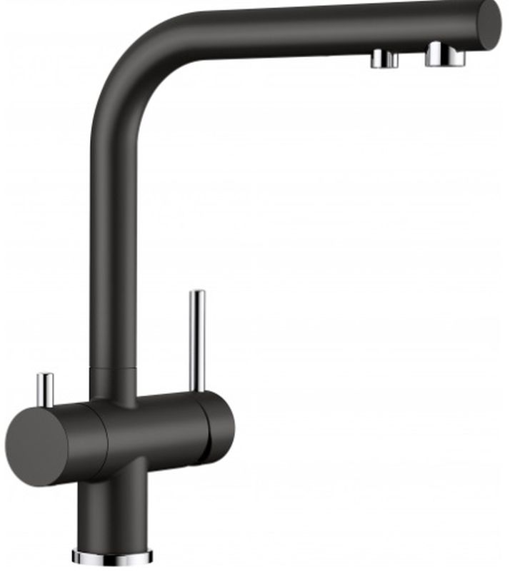 Blanco Fontas II rubinetto da cucina verticale nero 526157