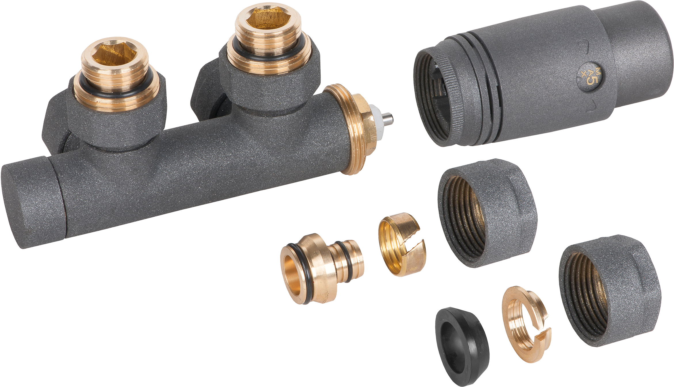 Invena PROV set termostatico grafite CZ-90-015