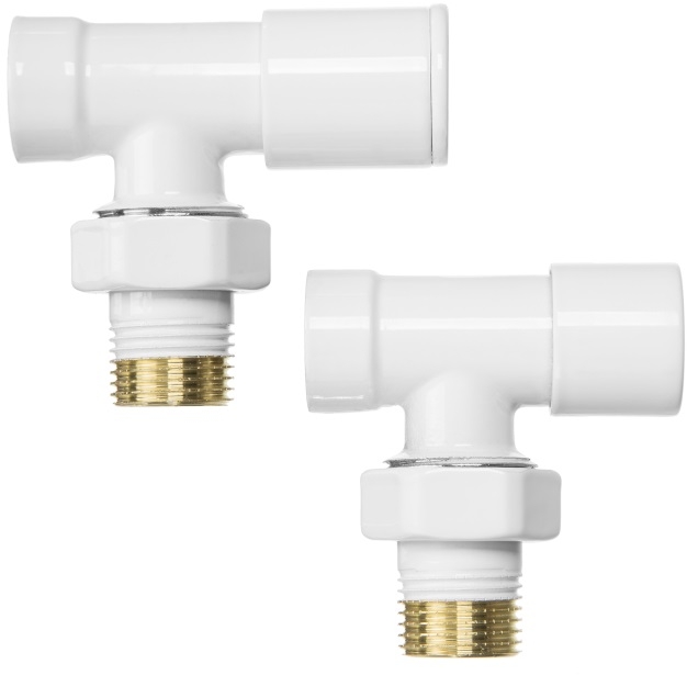 Invena set di allaccio bianco CZ-31-K15