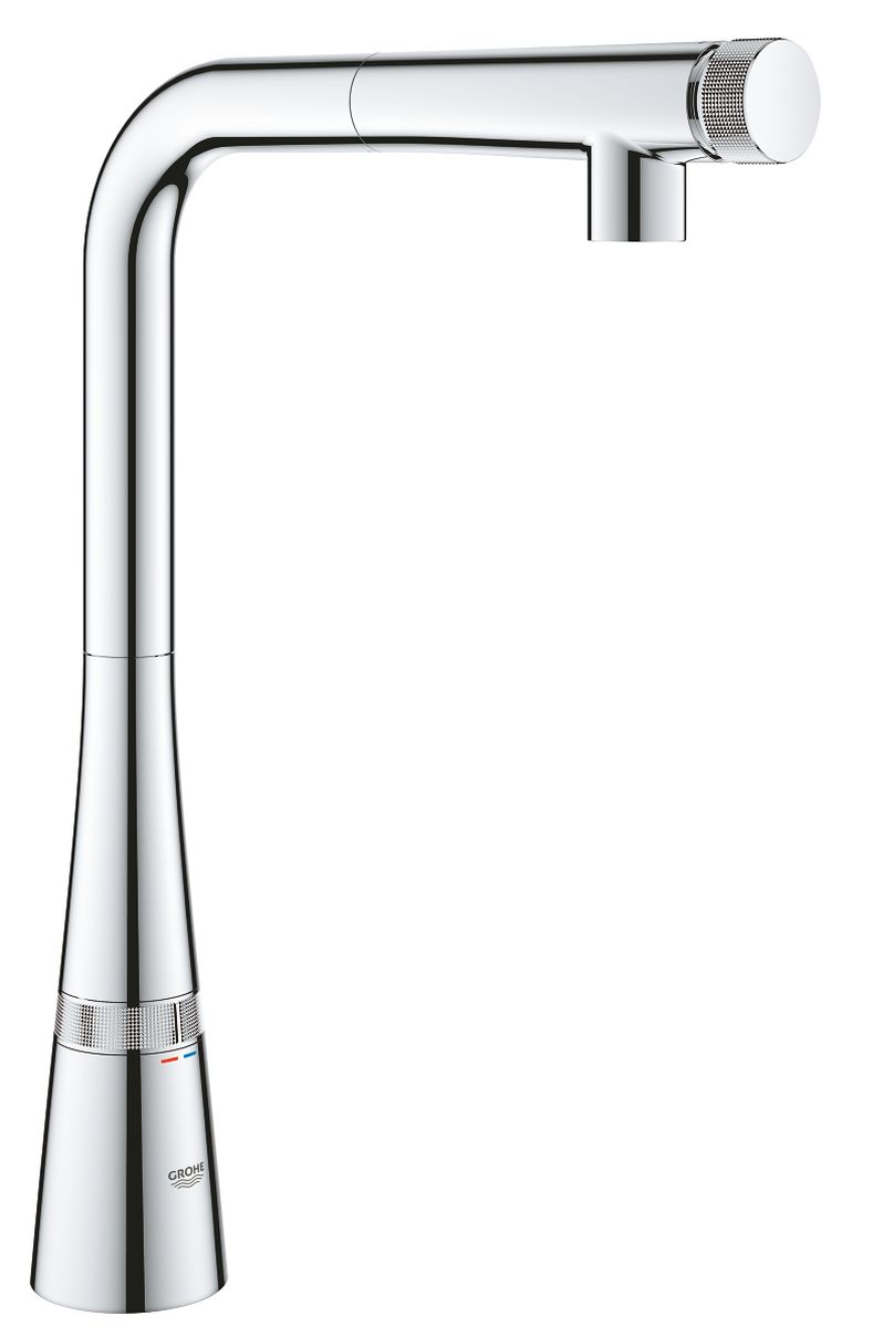 Grohe Zedra rubinetto da cucina verticale StarLight Chrome 31593002