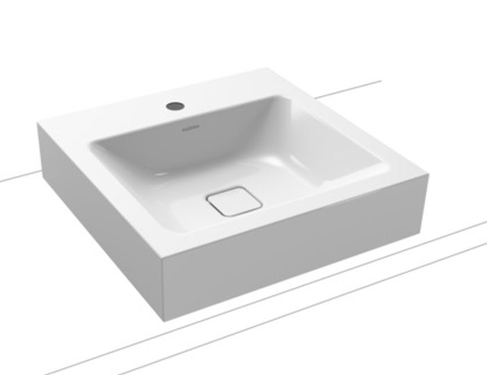 Kaldewei Cono lavabo 50x50 cm quadrata da appoggio bianco 908406013001