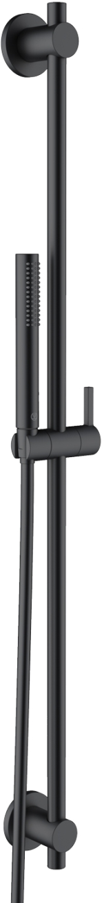 Kludi Nova Fonte Puristic set doccia a parete nero 2084039-15