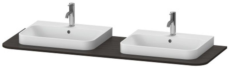 Duravit Happy D.2 piano 160x55 cm noce HP032HB6969
