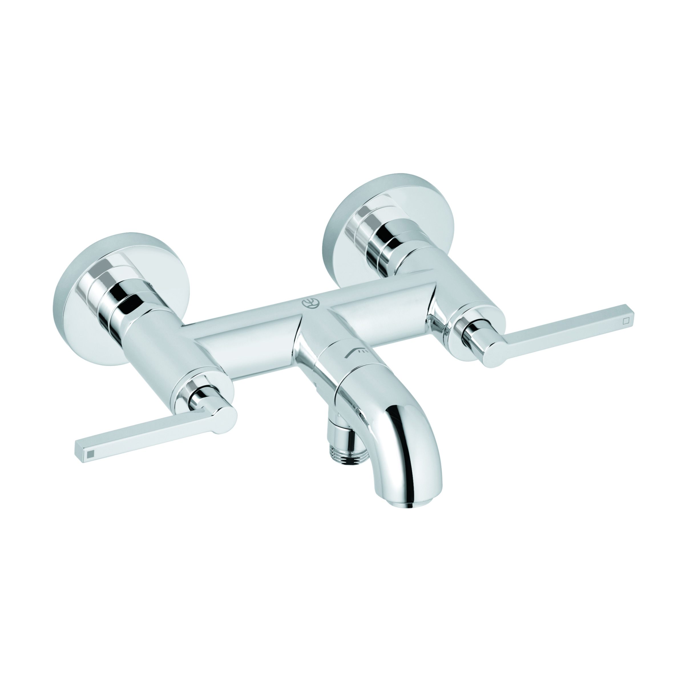 Kludi Nova Fonte Puristic rubinetto per vasca e doccia a parete cromo 205400515