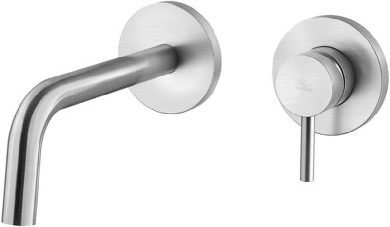 Paffoni Light rubinetto per lavabo da incasso acciaio LIG007ST70