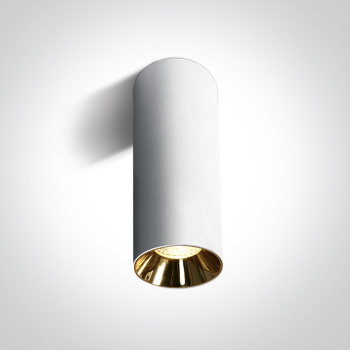 One Light Mudros lampada da soffitto 1x10 W bianco 12105MA/W