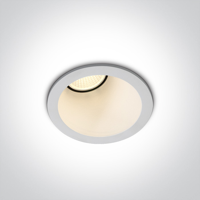 One Light Ewretu lampada da incasso 1x8 W bianco 10108A/W/W
