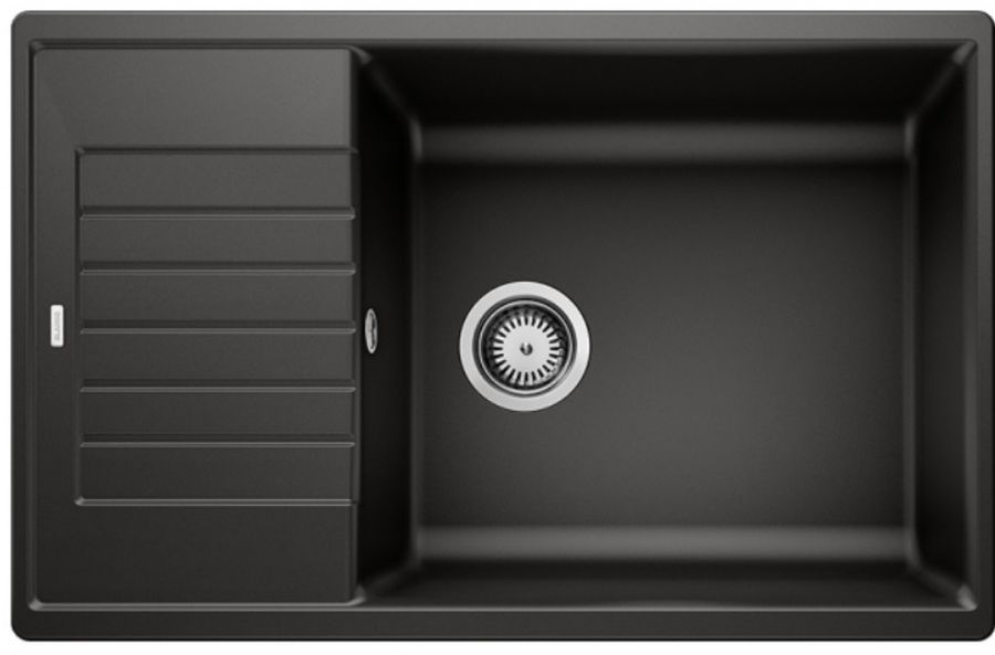 Blanco Zia XL 6 S Compact lavello in granito 78x50 cm nero 526019