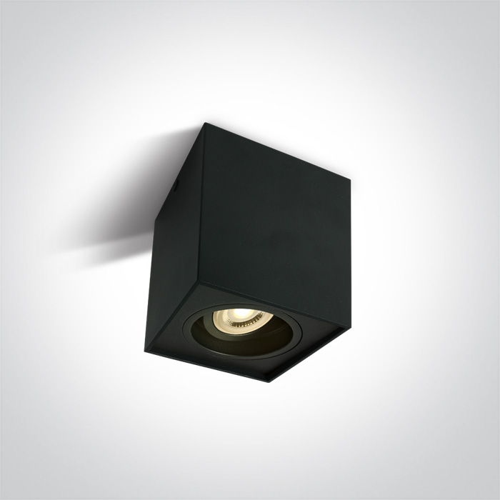 One Light Karlowasi lampada da soffitto 1x10 W nero 12105YA/B