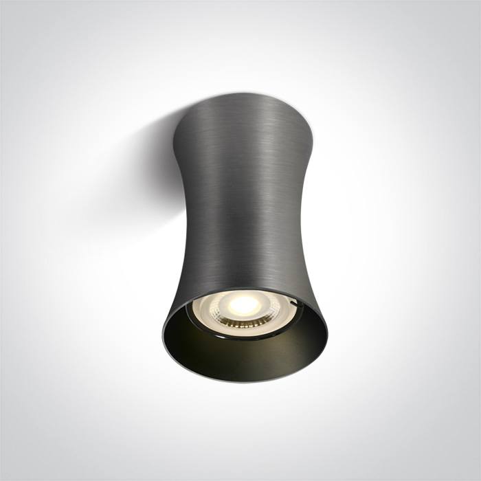 One Light Mawromati lampada da soffitto 1x10 W grigio 12105F/MG