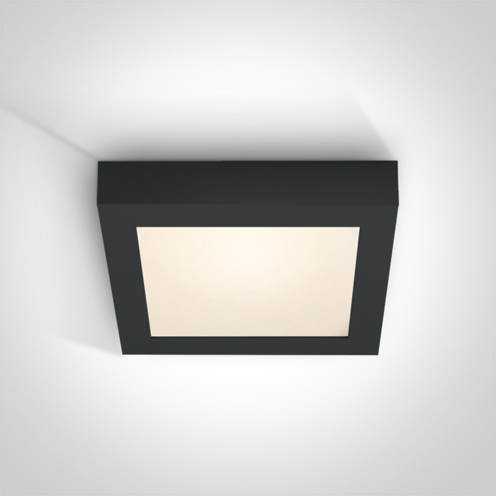One Light Morfi plafoniera 1x22 W nero 62122F/B/W