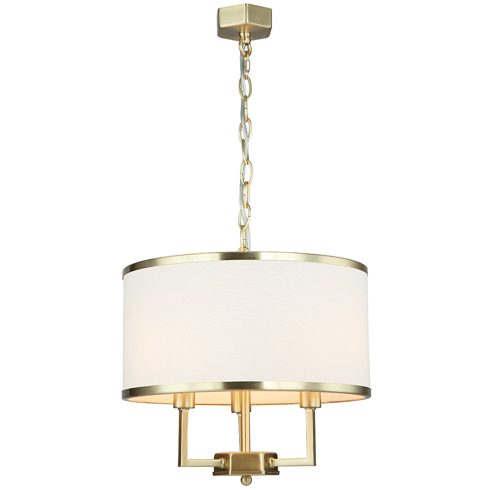 Open Design Casa lampada sospesa 3x12 W oro-crema OR80223