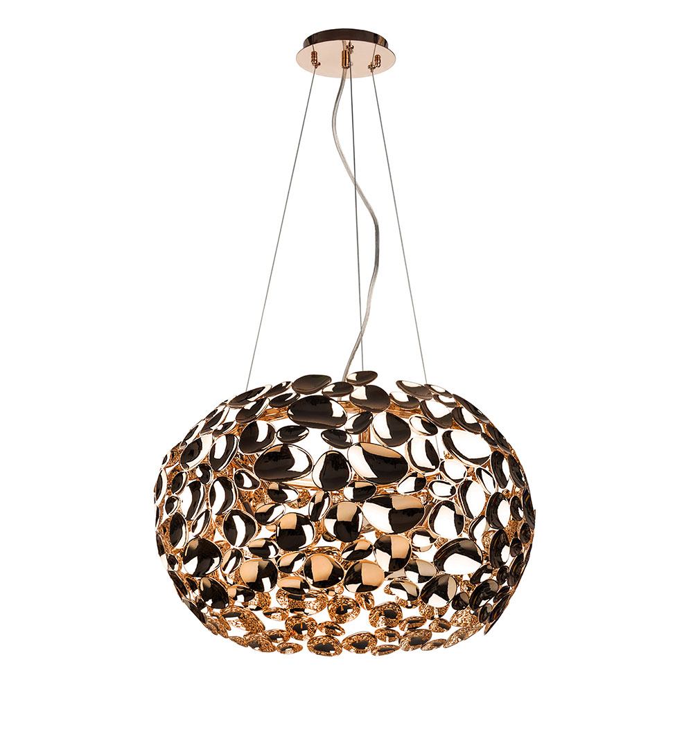 Open Design Carera lampada sospesa 6x7 W oro OR80186