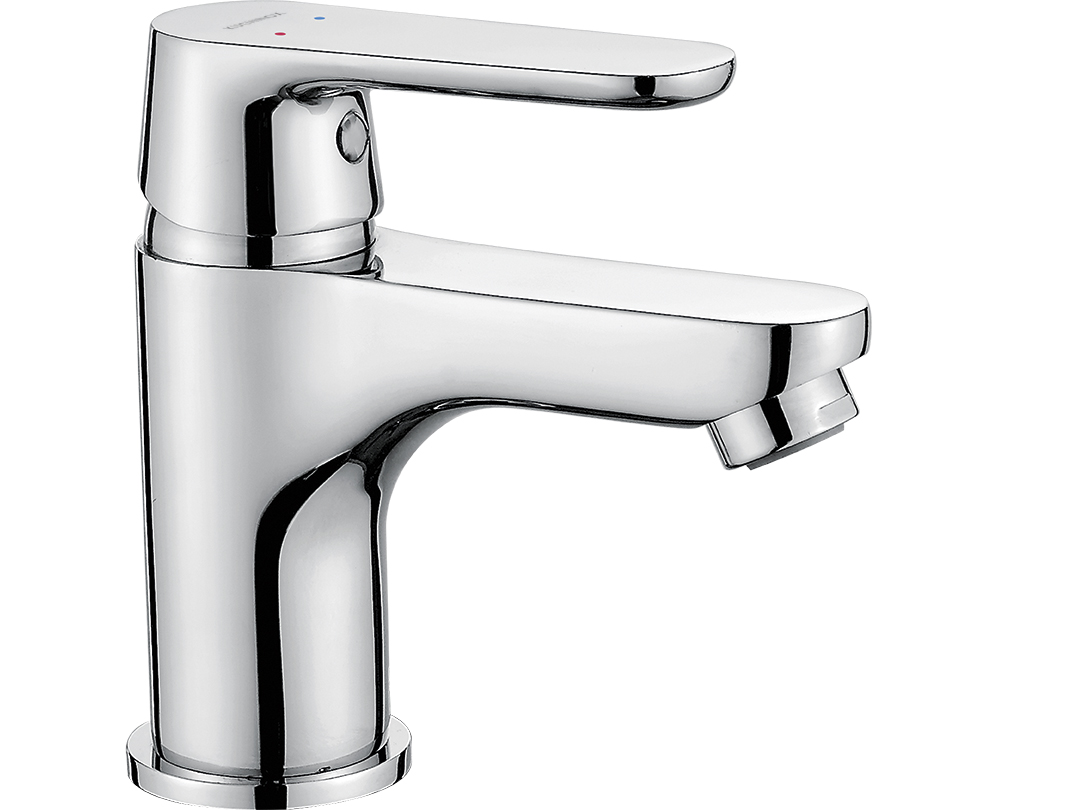Kuchinox Dima rubinetto per lavabo verticale cromo BQD022D
