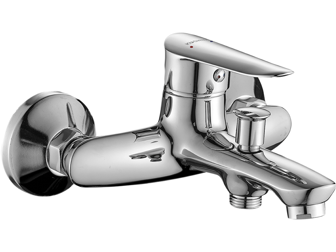 Kuchinox Cento rubinetto per vasca e doccia a parete cromo BKC010D