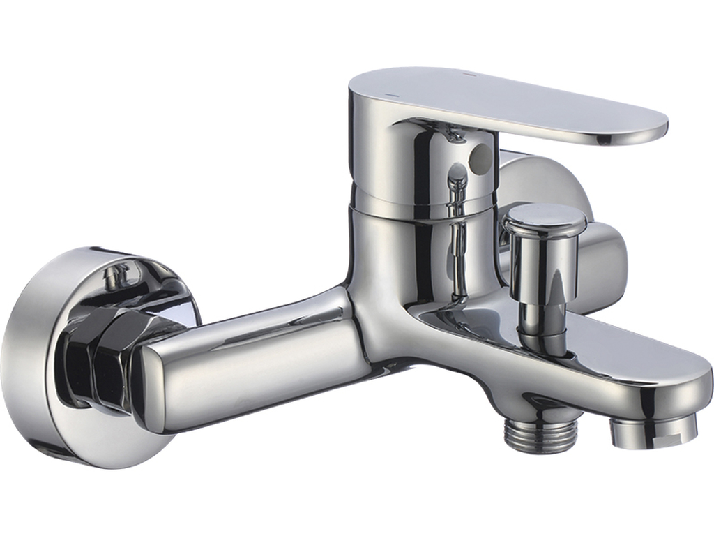 Kuchinox Pana rubinetto per vasca e doccia a parete cromo BKN010D