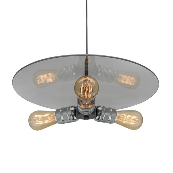 Altavola Design Techno Loft lampada sospesa 3x60 W cromo LA017/P3_chrom