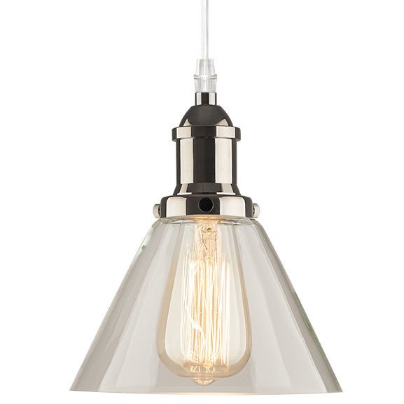 Altavola Design New York Loft lampada sospesa 1x60 W cromo-trasparente LA034/P_chrom