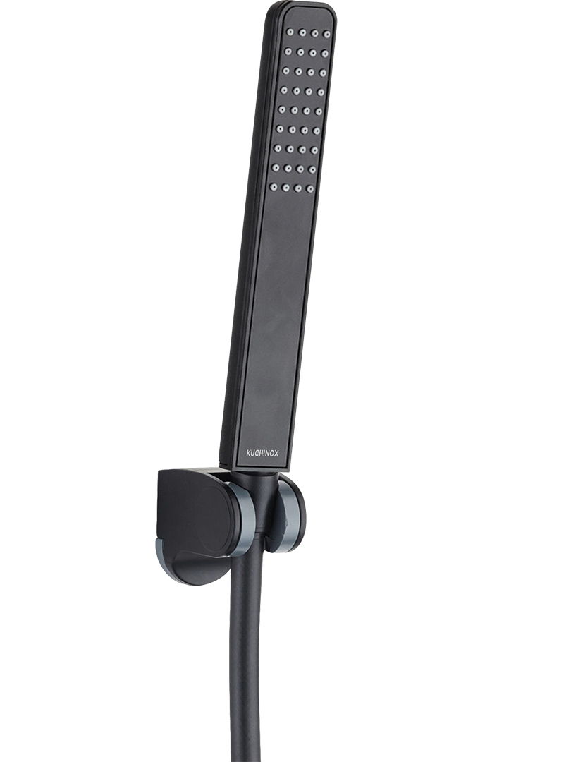 Kuchinox Ares set doccia a parete nero NKS70AD