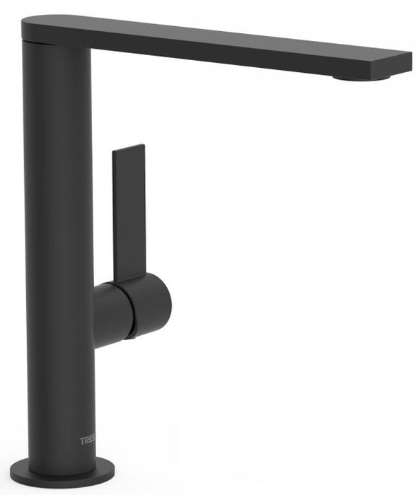 Tres Project rubinetto per lavabo verticale nero 211.305.01.NM