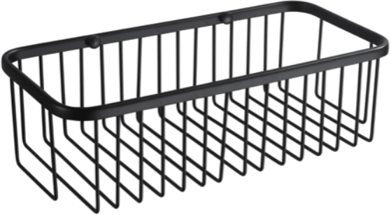 Stella portaoggetti da bagno nero 16.014-B