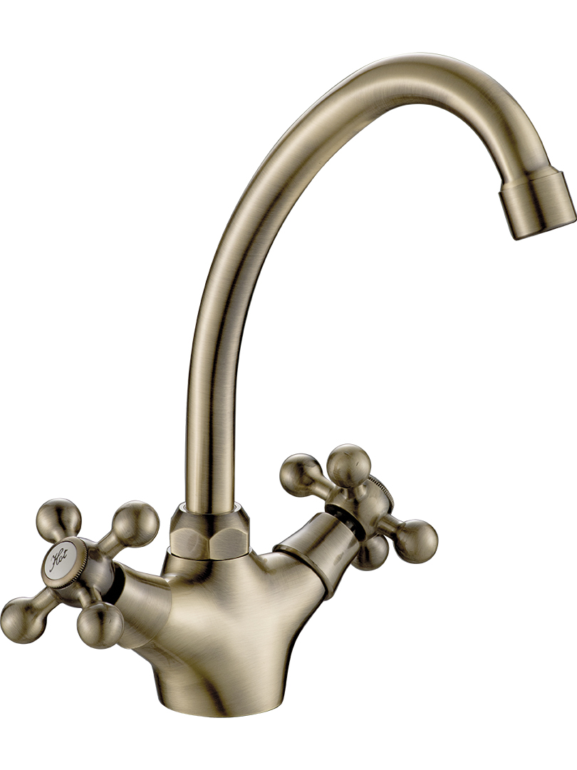 Kuchinox Stilo rubinetto da cucina verticale ottone BKI560D