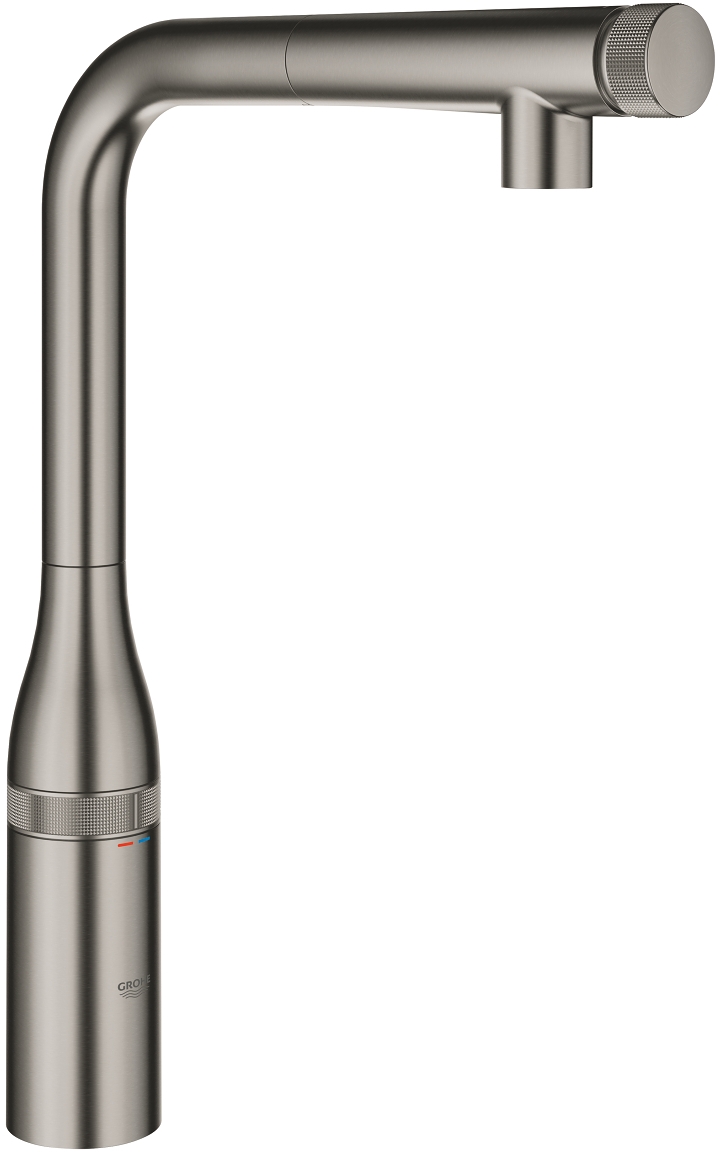 Grohe Essence rubinetto da cucina verticale Brushed Hard Graphite 31615AL0