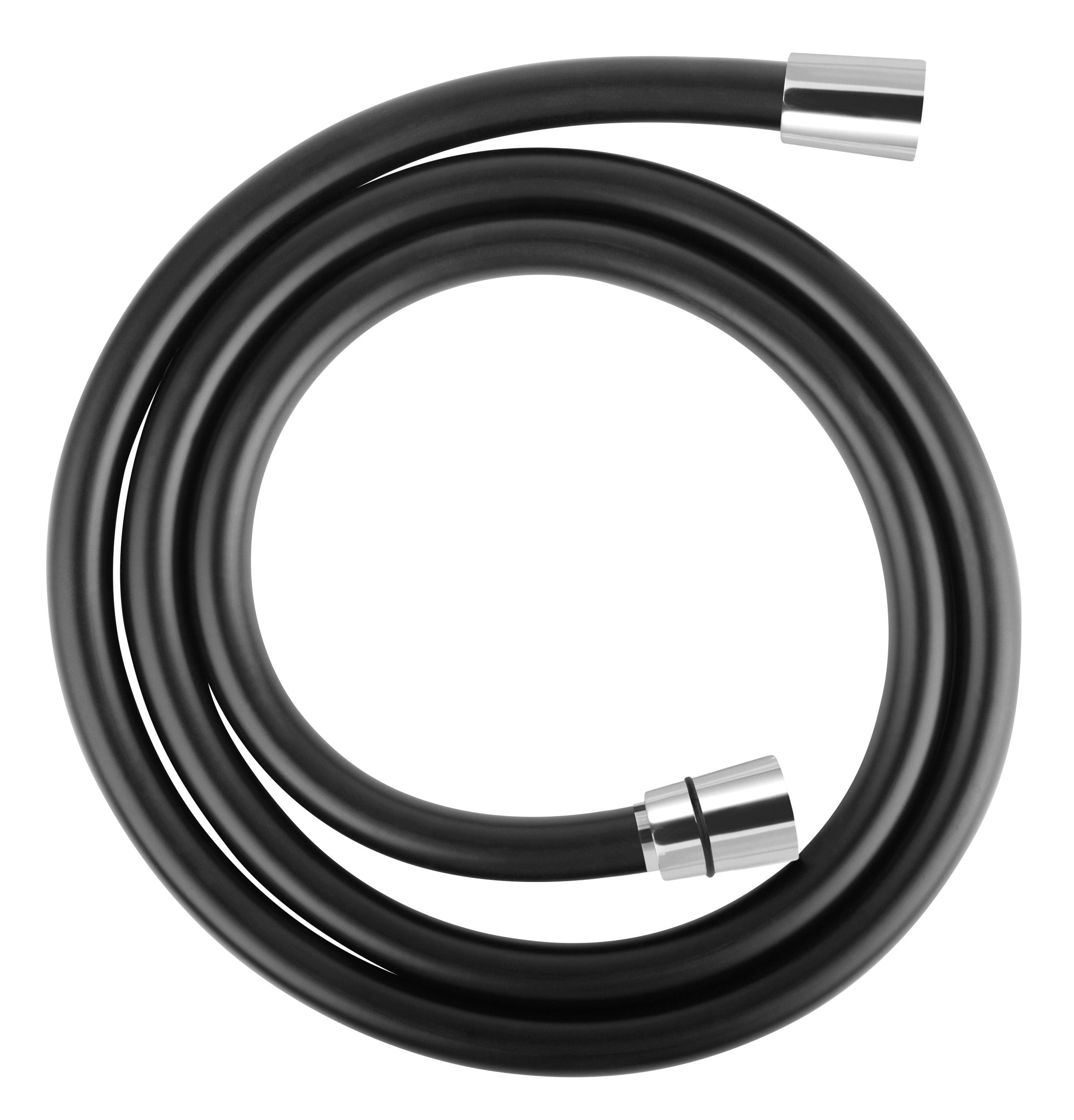 Ferro flessibile doccia 150 cm nero W43