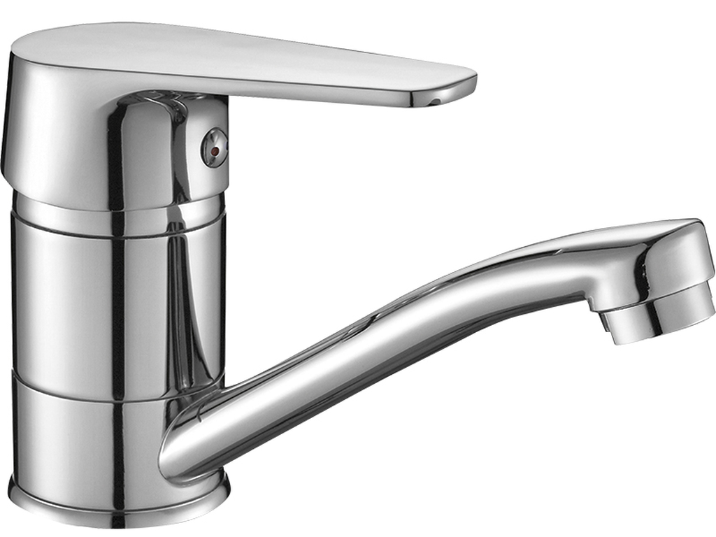Kuchinox Luga rubinetto per lavabo verticale cromo BQL026D