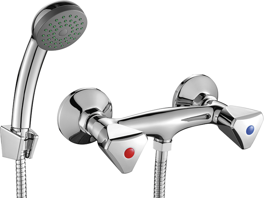 Kuchinox Norm rubinetto per doccia a parete cromo BQN041D
