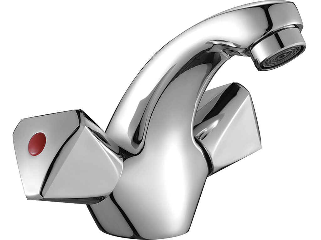 Kuchinox Norm rubinetto per lavabo verticale cromo BQN022D