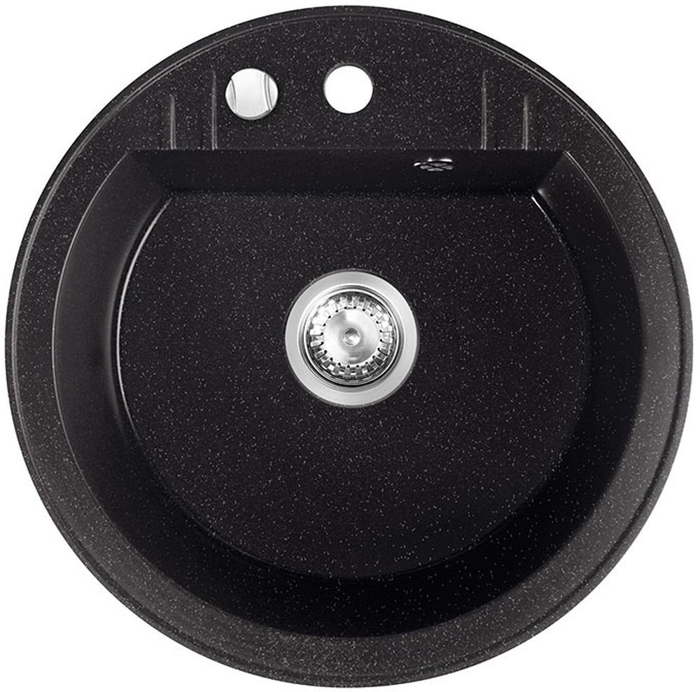 Ferro Mezzo II lavello in granito 51x51 cm beige DRGM1/51HA