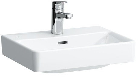 Laufen Pro S lavabo 45x34 cm rettangolare a parete bianco H8159614001041