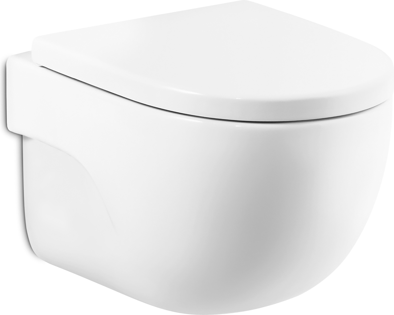 Roca Meridian vaso wc sospeso senza brida bianco A346244000