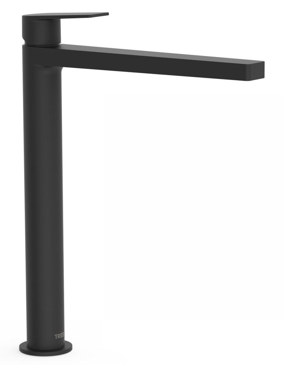 Tres Project rubinetto per lavabo verticale nero 211.803.01.NM