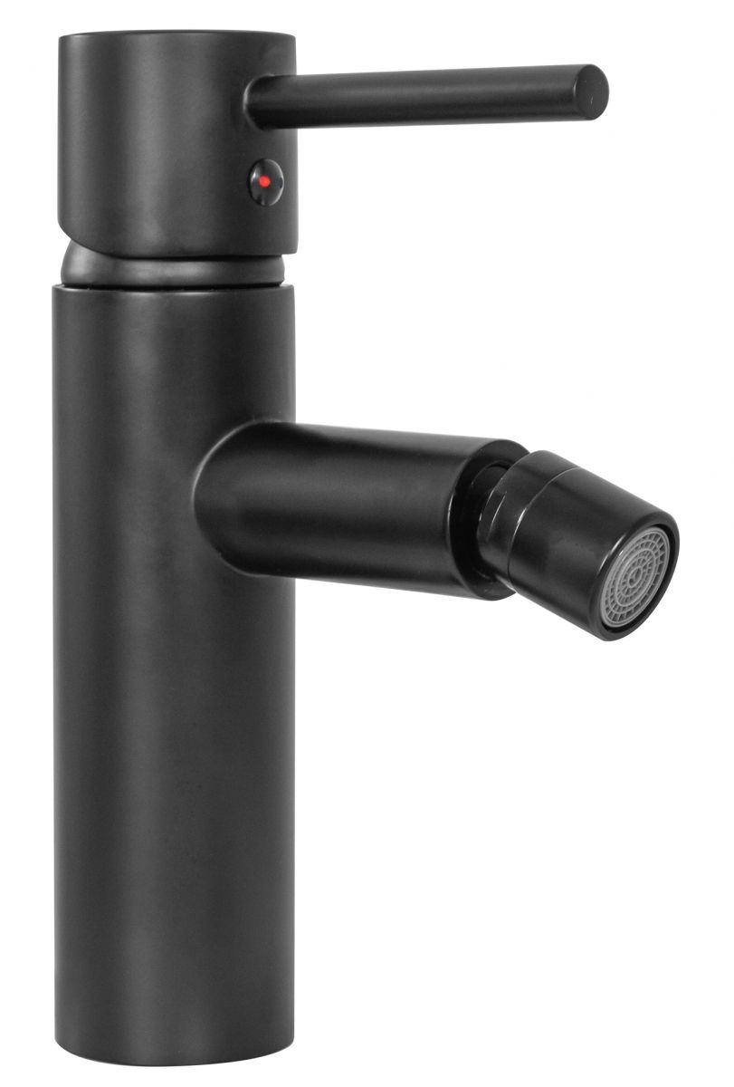 Rea Tess rubinetto per bidet verticale nero REA-B5006