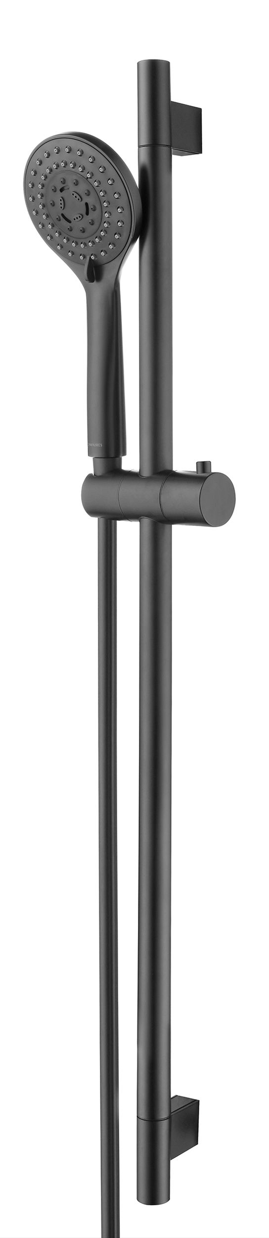 Omnires Yosemite set doccia a parete nero YOSEMITE-SBL