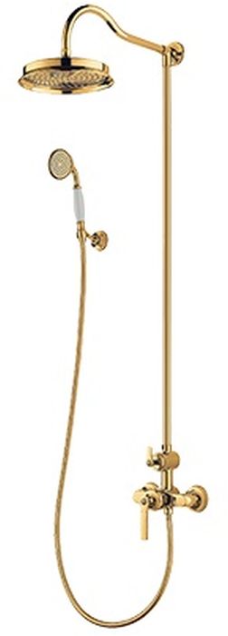 Omnires Armance set doccia a parete oro AM5244GL