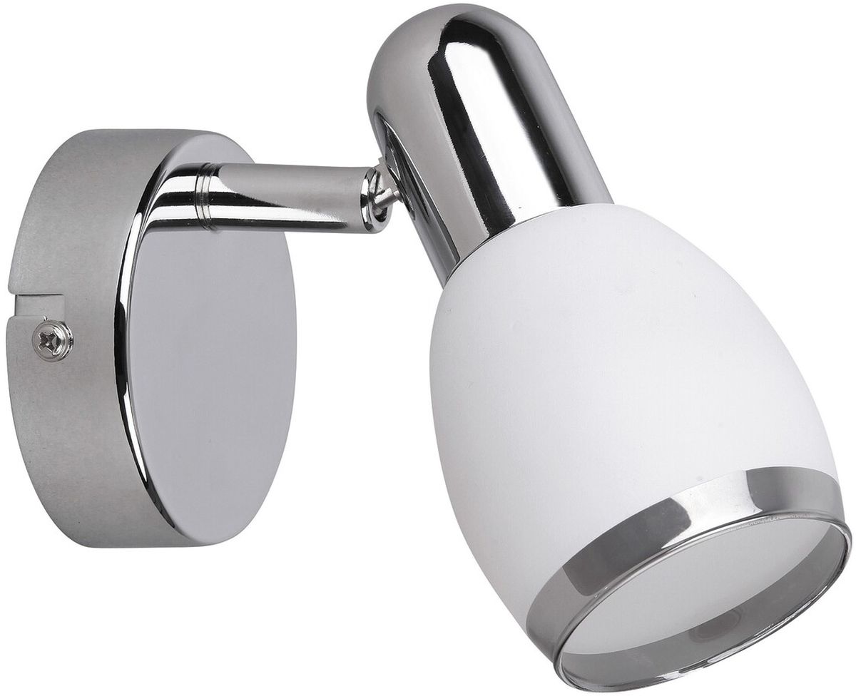 Rabalux Elite lampada da parete 1x40 W bianco-cromo 6060