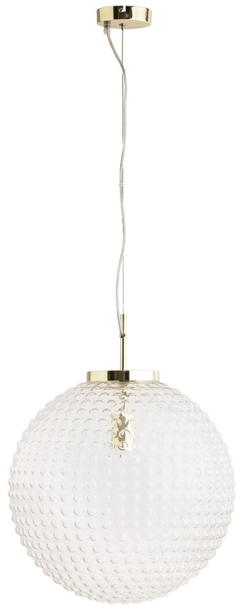 Rabalux Victoria lampada sospesa 1x60 W trasparente-oro 2562