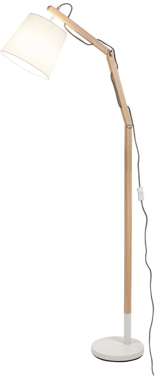 Rabalux Thomas lampada da terra 1x60 W bianco 4192
