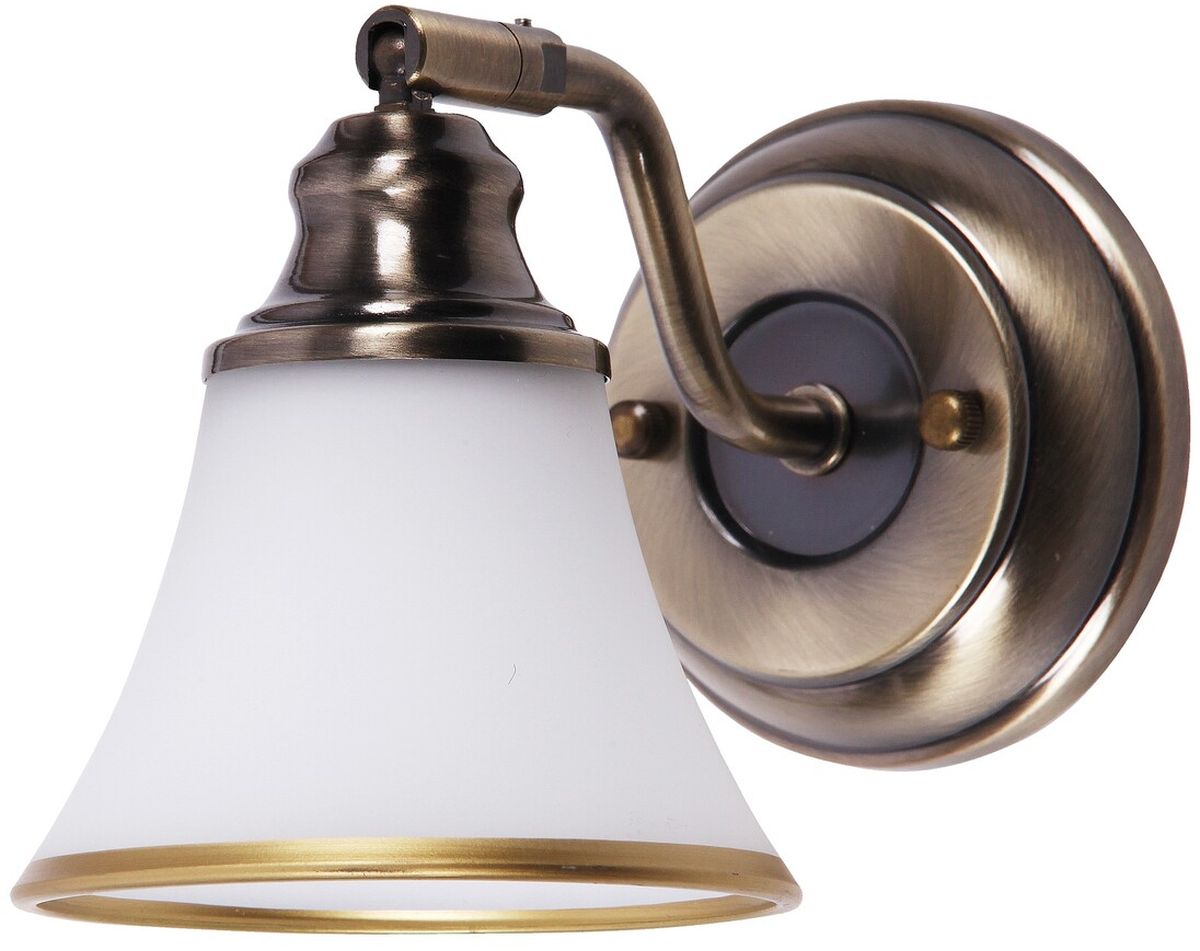 Rabalux Grando lampada da parete 1x40 W bianco-marrone 6545
