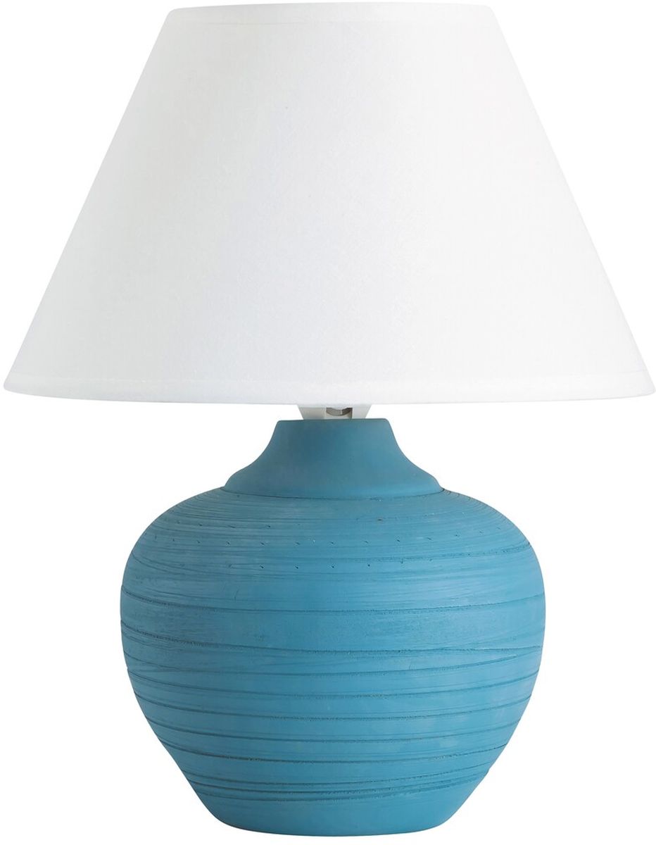 Rabalux Molly lampada da tavolo 1x40 W bianco-blu 4392