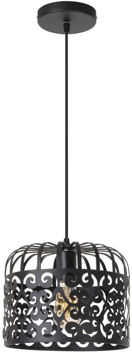Rabalux Alessandra lampada sospesa 1x60 W nero 2156