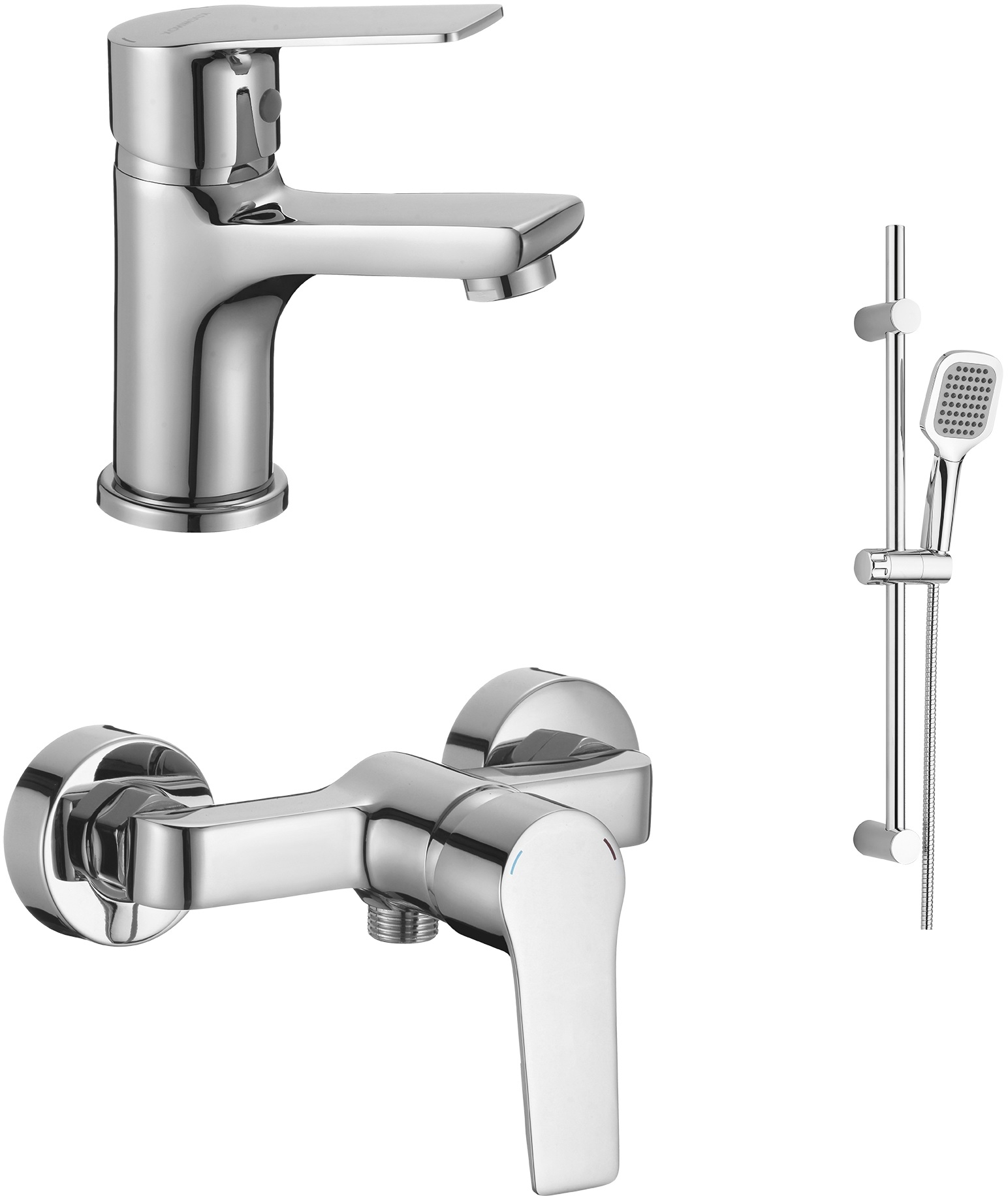 Kuchinox Borgo set rubinetteria cromo BKBA041D