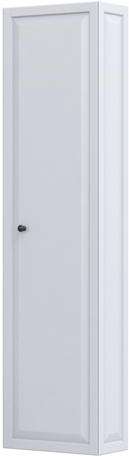 Oristo Montebianco armadietto 40x20x155 cm laterale sospeso bianco OR47-SB1D-40-2