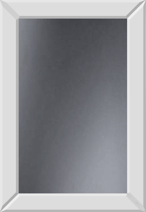 Dubiel Vitrum Domino specchio 55x80 cm rettangolare bianco 5905241005409