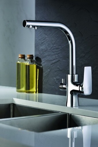 Blue Water Tivoli rubinetto da cucina verticale cromo 5901730615951