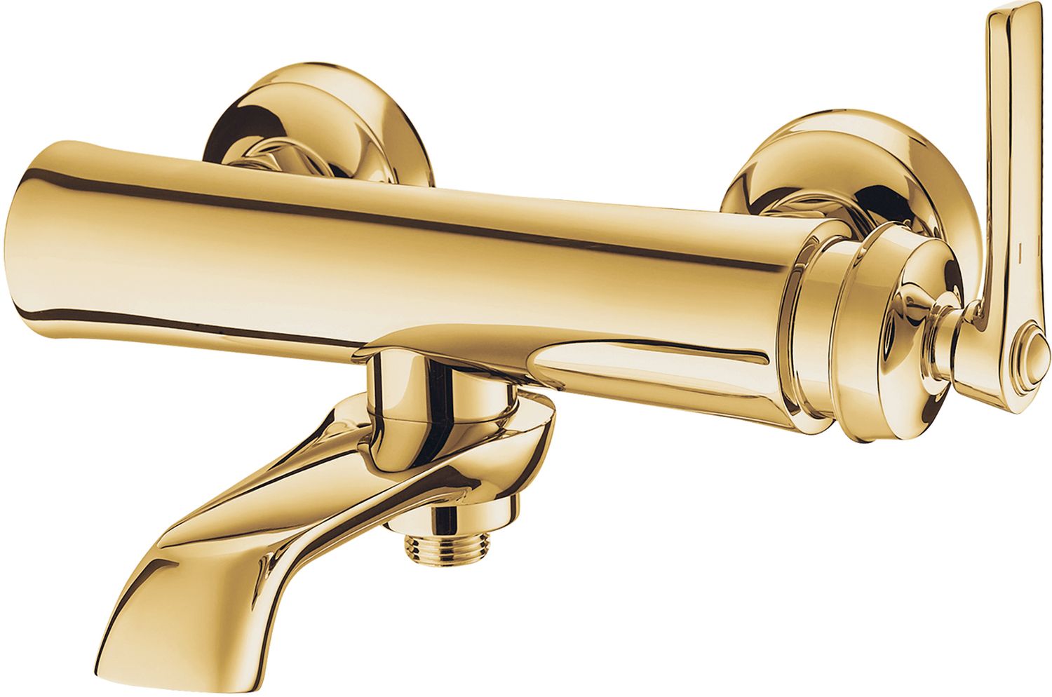 Omnires Armance rubinetto per vasca e doccia a parete oro AM5230GL