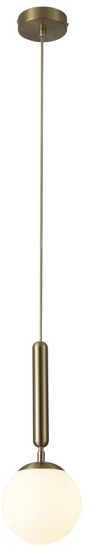 Rabalux Divina lampada sospesa 1x9 W bianco-oro 5352